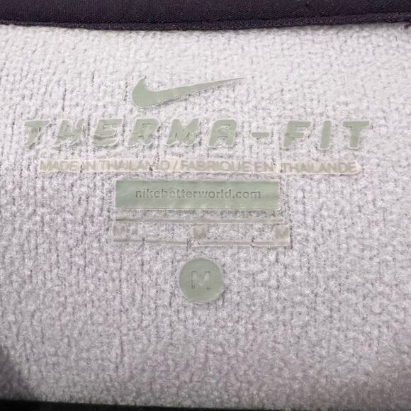 Nike Women's Therma Fit Hoodie Sweatshirt in Purple Size Medium - Picture 4 of 7
